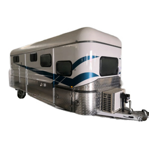 Flotador de remolque de carga en ángulo de 3 caballos personalizado, producto premium en la categoría de remolques - Product Image 1