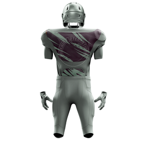 Uniforme d'équipe de football américain pour hommes, maillot et pantalon, tissu respirant à séchage rapide pour l'entraînement, la pratique et le jour du match - Product Image 2