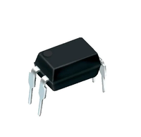 Optocoupleur à sortie transistor LED EL817, montage en dip, optoélectronique