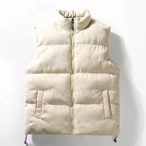 Gilet pour hommes de qualité supérieure Gilet confortable coupe-vent haute Performance hommes Gilet en bas quantité minimale de commande - Product Image 1