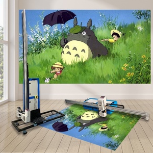 Imprimante murale 3D Xbh 162x84x68cm, jet d'encre UV tout-en-un, machine d'impression pour sols et murs, pour décoration intérieure - Product Image 6