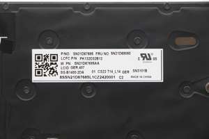 แล็ปท็อปสำหรับคีย์บอร์ด Lenovo ภายในเยอรมันแบ็คไลท์5N21D68080สีดำ/5N21D68171/5N21D68245/5N21D67982 - Product Image 4