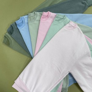 เสื้อฮู้ดแบบสวมหัวโอเวอร์ไซส์ผ้าฝ้ายคอกลมมี3D พิมพ์ลายนูนทันสมัยใหม่2025 - Product Image 3