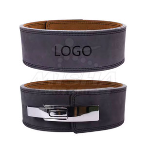 Ceinture de levier d'haltérophilie en gros de haute qualité ceinture de levier d'haltérophilie en cuir sur mesure - Product Image 1