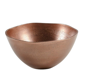 Vaisselle en cuivre poli, bols à nourriture et à bonbons, forme arrondie, bols à fruits et à bonbons en cuivre pour restaurant - Product Image 1