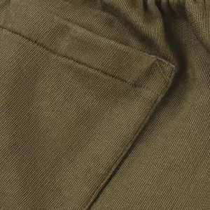 Conjunto corto deportivo personalizado para hombre al por mayor, conjunto doble de 2 piezas de verano para hombre, pantalones cortos de cintura con cordón para hombre, algodón transpirable - Product Image 3