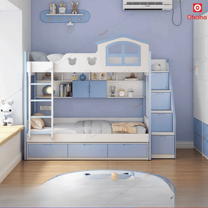 Ohaha Premium Modern Smart Bunk <b>Bed</b> - GTHD034 - Product Image 1