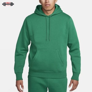 ชุดฝึกซ้อมของผู้ชายกางเกงวิ่งผ้าฟลีซผ้าฝ้าย100% มีฮู้ดเชือกผูกโลโก้ตามสั่งระบายอากาศ - Product Image 4