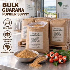 Polvo de Guaraná Amazónica, Cafeína Natural, Ingrediente a Granel - Product Image 3