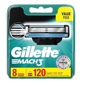 Gillette Mach3 Lames de rasoir pour homme 8 lames de rechange - Product Image 4