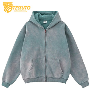 Sudaderas con capucha de alta calidad para hombre, sudaderas con capucha de gran tamaño Unisex, logotipo personalizado, Sudadera con capucha de algodón personalizada para hombre de peso pesado en blanco - Product Image 2