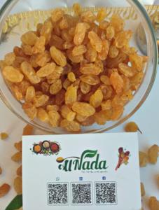 Raisins secs dorés égyptiens de qualité supérieure, naturels, séchés, pureté 99,99 %, entiers, naturellement sucrés, emballage personnalisé, qualité export. - Product Image 3