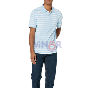 เสื้อโปโลผู้ชายแขนสั้นระบายอากาศได้ดีสไตล์ใหม่สำหรับฤดูร้อน - Product Image 4