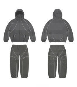 Chaqueta Cortavientos Deportiva Personalizada para Hombre, Informal, de Maternidad, con Paneles Reflectantes, Multicolor, OEM, para Entrenamiento - Product Image 3