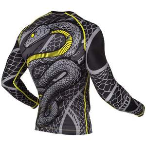 Rashguards haute performance |   Chemises de compression en spandex et polyester |   Vêtements de surf et de sport anti-UV - Product Image 2