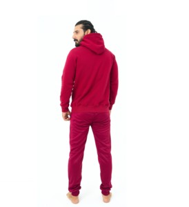 Ventes en gros de sweats à capuche pour hommes en polyester/coton, écologiques, teints en uni et imprimés sur mesure, en polaire de qualité supérieure, vêtements décontractés - Product Image 2