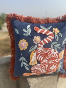 Custom Name/Initial Design Personalized Eco-friendly Soft Comfortable Cushion <b>Cover</b> Great for Gifts Bedroom Kids Rooms Removable - Product Image 4