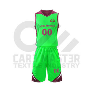 ชุดบาสเก็ตบอลของคุณเอง100% ชุดเครื่องแบบบาสเก็ตบอลสไตล์ล่าสุดระบายอากาศได้ดีทำจากโพลีเอสเตอร์ - Product Image 5
