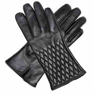 Mens Goatskin Leather <b>Gloves</b> High Quality Warm Winter Fashion <b>Mittens</b> with Touchscreen Compatibility from Pakistan - Product Image 2
