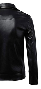 Chaqueta de moda de temporada de invierno para hombre, cuero de secado rápido de alta calidad con lona transpirable, fabricación profesional - Product Image 5