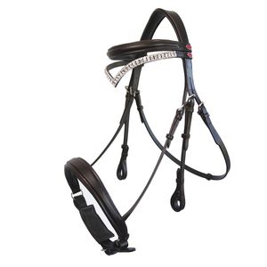 Brida de caballo de cuero real personalizada - Product Image 1
