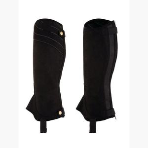 Dernier modèle de demi-galon pour l'équitation, produits équestres, fabricant de galoche d'équitation en daim synthétique - Product Image 1