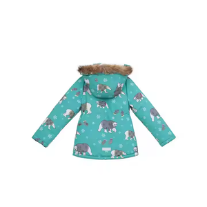 Conjunto de Chaqueta y Pantalones de Invierno para Niños, Unisex, Impermeable, Transpirable, 100% Poliéster, Desmontable, Venta al Por Mayor - Product Image 5