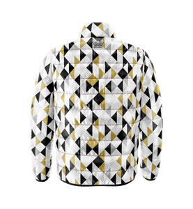 Recién llegado, chaqueta acolchada para hombre, abrigo de invierno brillante, tela de lona personalizada, estilo de calle principal, logotipo frontal para el calor del invierno - Product Image 2