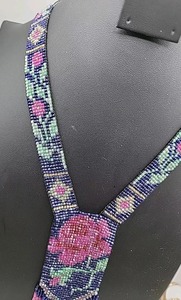 Collier long bohème multi-rangs en perles de graines fait main de luxe pour femmes, best-seller, vintage, multicolore, lariat - Product Image 6