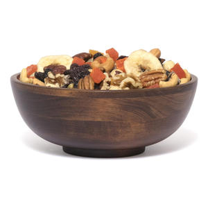 ชามไม้ทำจากไม้อะคาเซียเกรดอาหารชามสลัดและชามผลไม้เป็นมิตรต่อสิ่งแวดล้อมเครื่องครัวทำจากไม้ - Product Image 3