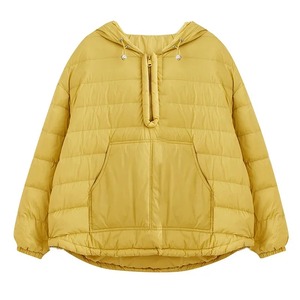 Otoño mujer Parkas chaqueta con capucha ropa femenina prendas de vestir de invierno corto ligero fino abajo algodón cálido abrigo 2024 chaqueta de invierno - Product Image 1