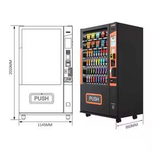 Máquina Expendedora Inteligente con Pantalla Táctil, Nueva, Lista para Enviar, para Bebidas y Aperitivos, con Garantía - Product Image 2