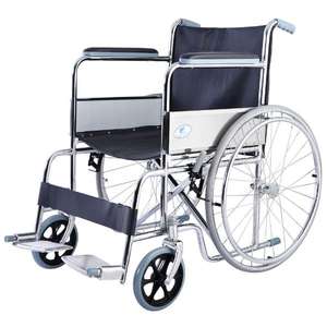 <b>Manual</b> <b>Wheelchair</b> with Pressure Relief Seat Cushion, Comfortable Backrest, Suitable for Long Sitting - Product Image 1