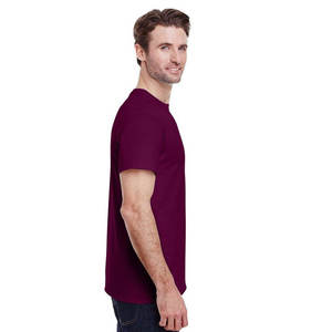 T-shirt ras du cou 100% coton pour hommes, respirant - Product Image 2