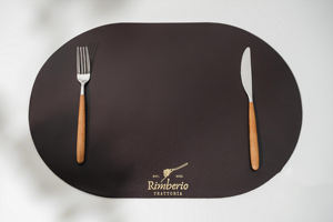 Restaurant Leather <b>Table</b> <b>Mats</b> Smell Proof Heavy Duty Comfortable Waterproof Washable Heat Resistant Non Slip Dining Decor - Product Image 5