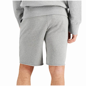 Pakistan-Made Men Casual Winter <b>Knitted</b> Hoodie Shorts <b>Set</b> Two Piece Quick Dry Solid Pattern High Quality Wholesale - Product Image 6