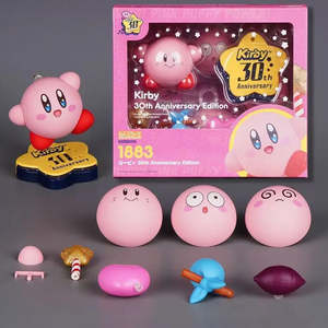 Kirby 30me Anniversaire Edition <b>Plastic</b> Figurine Inspired by Japanese <b>Animation</b> - Product Image 2