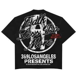 T-shirt imprimé Y2K surdimensionné Hip Hop col rond en coton à manches courtes Streetwear pour hommes femmes Style décontracté Hauts tricotés Vêtements - Product Image 2