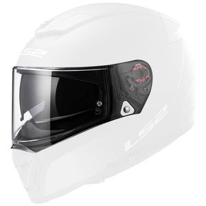 Visière transparente LS2 pour casque FF390, compatible Pinlock, accessoire moto - Product Image 1
