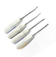Alat Bedah Gigi Profesional Luxating Elevator & Periotom 4 Buah Bahan Stainless Steel Manual Dapat Digunakan Kembali Set Instrumen Bedah Ergonomis