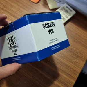 สกรู Drywall สีดําฟอสเฟตหัวจมูกยิปซั่มสกรู 3.5*25 มม.หัวจมหัวฉาบปูนสกรู - Product Image 1