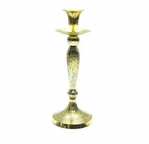 Classic <b>Brass</b> Candle <b>Holder</b> for Traditional Home Decor Designer Metal <b>Brass</b> Candle Stand for Modern Interiors - Product Image 3