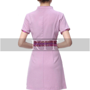 Uniforme de salón SPA ropa delantal estampado logo mujeres belleza uniforme por Raw to Fine - Product Image 2