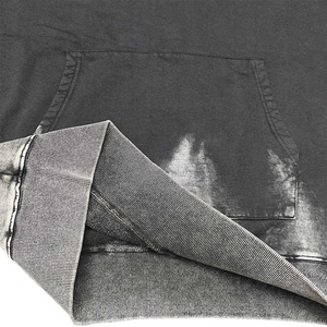 เสื้อมีฮู้ดแบบสวมหัวสำหรับผู้หญิงใช้ได้ทุกเพศเสื้อมีฮู้ดลำลองแนววินเทจมีฮู้ดลายสีล้วนสำหรับผู้ชายและผู้หญิง - Product Image 5