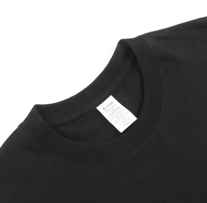 Venta al por mayor de los hombres con estilo de cuello redondo Camiseta de alta calidad de verano fresco de punto de tela sólida botón personalizable OEM hombro caído - Product Image 5