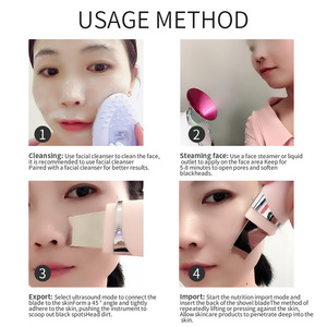 Espátula Ultrasónica para Limpieza Facial, Eliminador de Puntos Negros, Exfoliante de Poros Profundos, Dispositivo de Belleza - Product Image 3