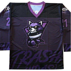 Custom Made Sublimated Tackle Twill Ice Hockey Uniform Newest Style Ice Hockey Wear for Sale - Product Image 3