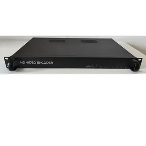 Encodeur HD 8 canaux H D M I vers IP, encodeur réseau H265/264, support de diffusion en direct RTMP