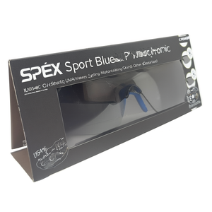 SPEQ Sport Blue Photochromic SP-1548C Glasses Self-Tinting Lenses for Cycling Motorcycling <b>Skiing</b> Other Outdoor Activities - Product Image 2