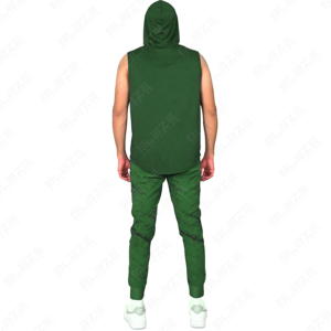Débardeurs à capuche d'entraînement pour hommes sans manches Gym Hoodies Bodybuilding Muscle Shirts hoodies - Product Image 3